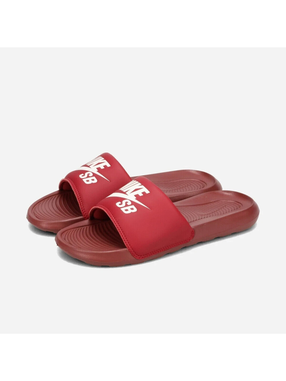 Nike SB Victori One Slide Team Red White DR2018-616 Men's 7